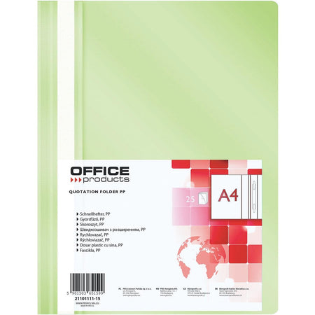 OFFICE products -   snelhechtmap, lichtgroen