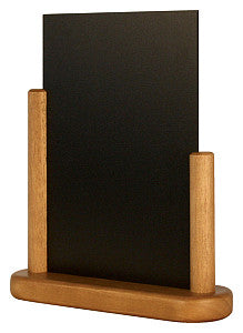 Securit - Krijtbord 23x20x6cm teak hout