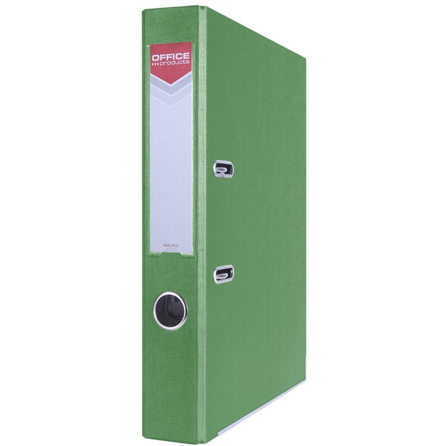 OFFICE products -   ordner, voor A4, uit karton, rug van 5,5 cm, groen