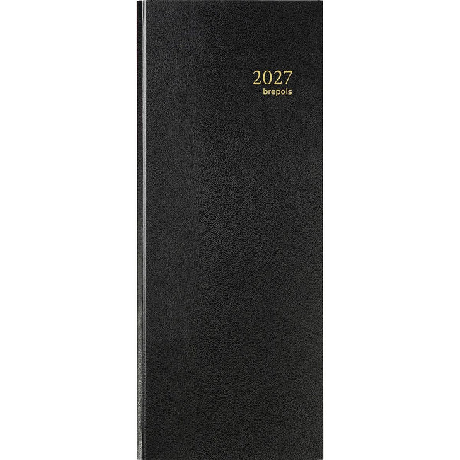 Brepols - Agenda 2026 Saturn Lima 1 jour/1 page noir