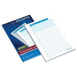 ATLANTA - par Orderbook 50 x 2 Feuille, FT 18,5 x 11 cm, 1 feuille de carbone