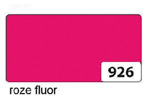 Folia Paper - Etalage Carton Folia 1 - 48x68cm 380gr Nr926 Fluor Pink