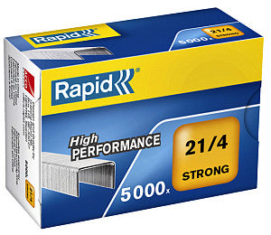 Rapid - Staples 21/4 Galvanisé Strong 5000 Pieces | 5 pièces