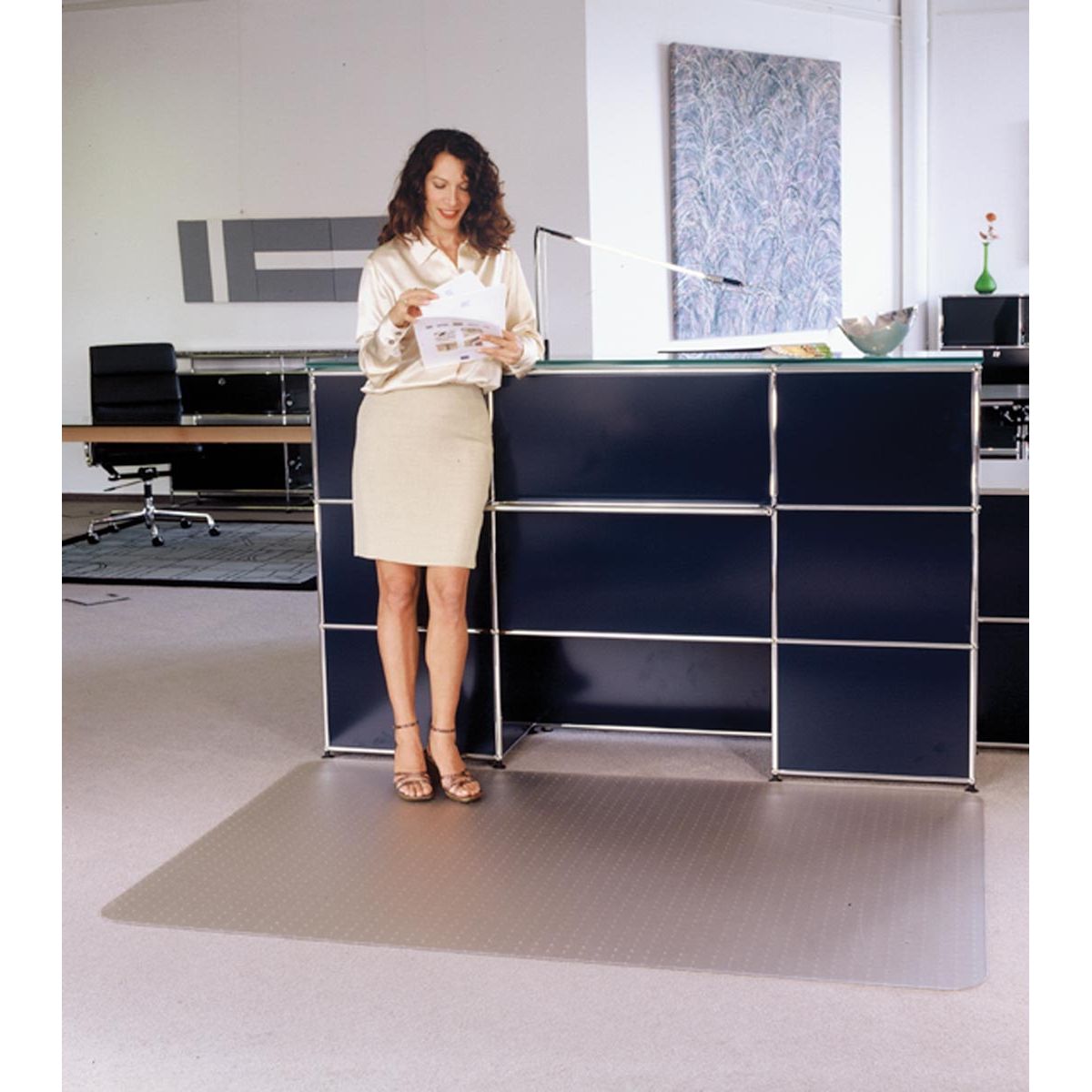 Floortex -  vloermat Cleartex , voor ijt, rechthoekig, ft 116 x 150 cm