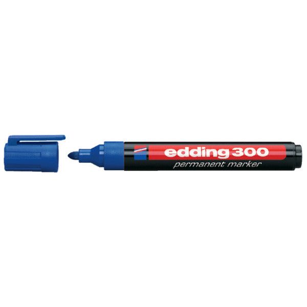 Edding - Felt -Tip Edding 300 autour de Blue 1,5-3 mm | 10 pièces