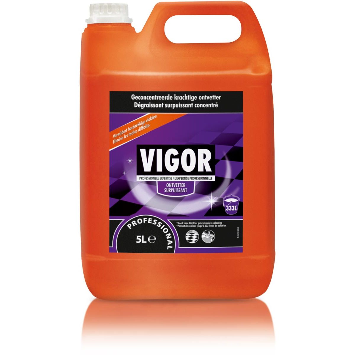 Vigor – konzentrierter Entfetter, 5-Liter-Flasche