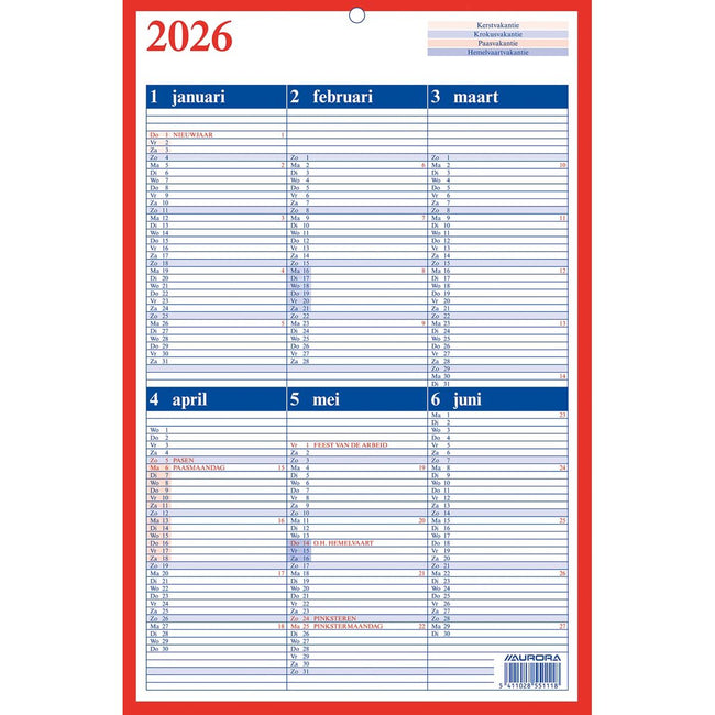 Aurora - Memento 10 Niederländisch, 2026