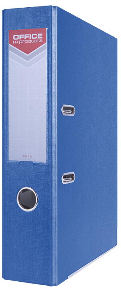 OFFICE products -   ordner, voor A4, uit karton, rug van 7,5 cm, blauw