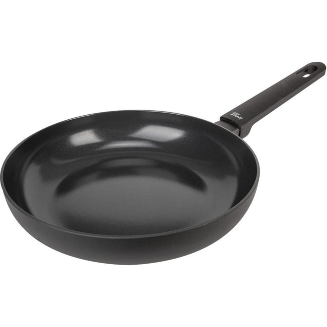 Gemütlich - gemütlicher trendiger schwarzer Braadpan, 24 cm, schwarz