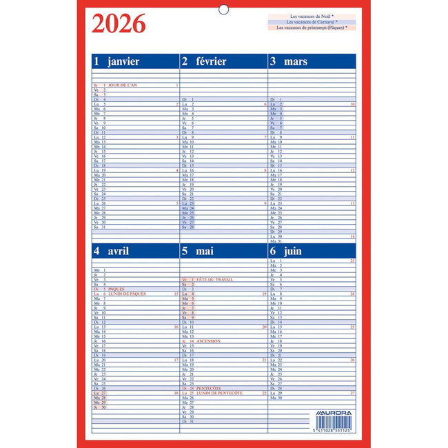 Aurora - Memento 10 Französisch 2026