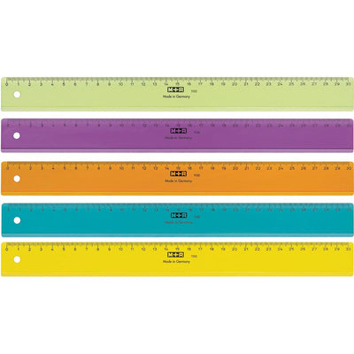 M+R -   lat, uit plastic, in geassorteerde kleuren, 30 cm