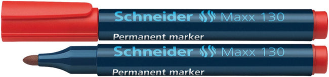 Schneider - Marqueur permanent Maxx 130 rouge