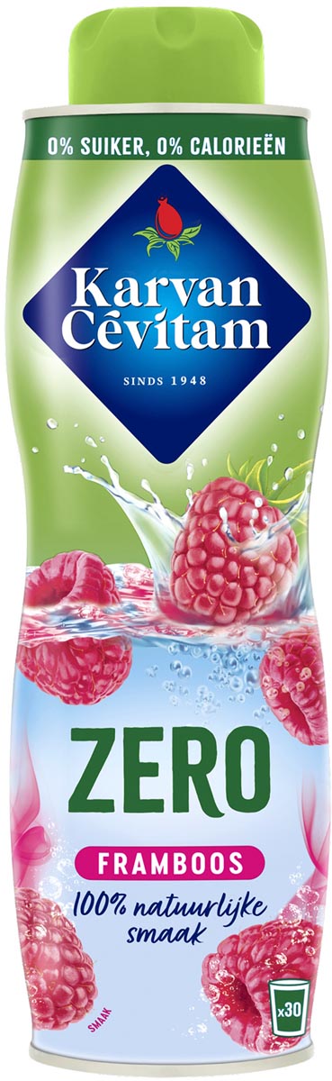 Karvan Cévitam - Karvan Cévitam Sirup, Flasche von 60 Cl, 0% Zucker, Himbeere