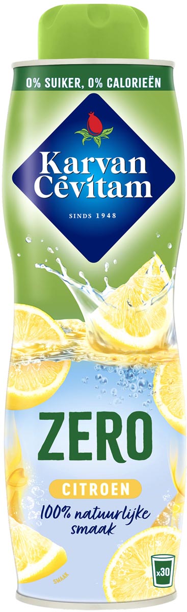 Karvan Cévitam - Karvan Cévitam Sirup, Flasche von 60 Cl, 0% Zucker, Zitrone