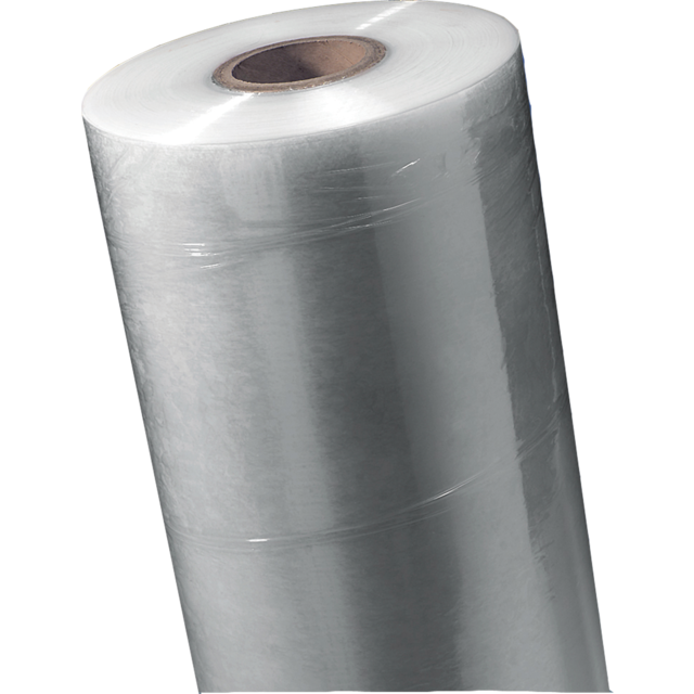 Klika - Folie | Maschinenrollen-Stretchfolie | LLDPE | 50cm | 1390m | 23my | transparent | Rolle von 17 kg