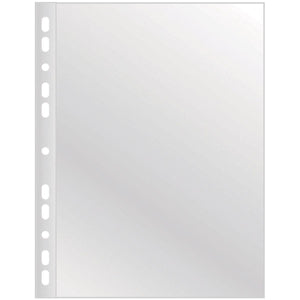 Produits OFFICE - sac de présentation perforé, ft A4, 55 microns, transparent, boîte de 100 pièces