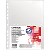 OFFICE products -   geperforeerde showtas, A4, 60 micron, glashelder, pak van 100 stuks