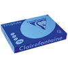 Clairefontaine - Trophée Intens, papier coloré, A3, 160 g, 250 feuilles, bleu roi