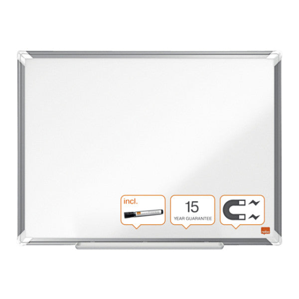 Whiteboard Nobo Premium plus 45x60 cm Stahl