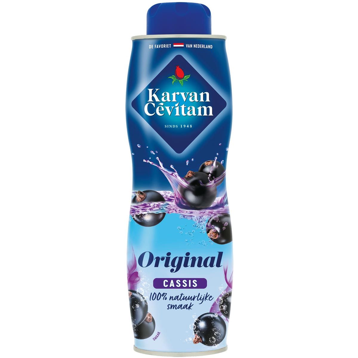 Karvan Cévitam -   siroop, fles van 60 cl, cassis