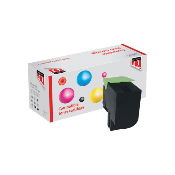 Tonercartridge quanTore Alternative pour lexmark 80c2xk0 noir