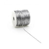 Elastique rond argenté 2mm x 100 mètres en rouleau