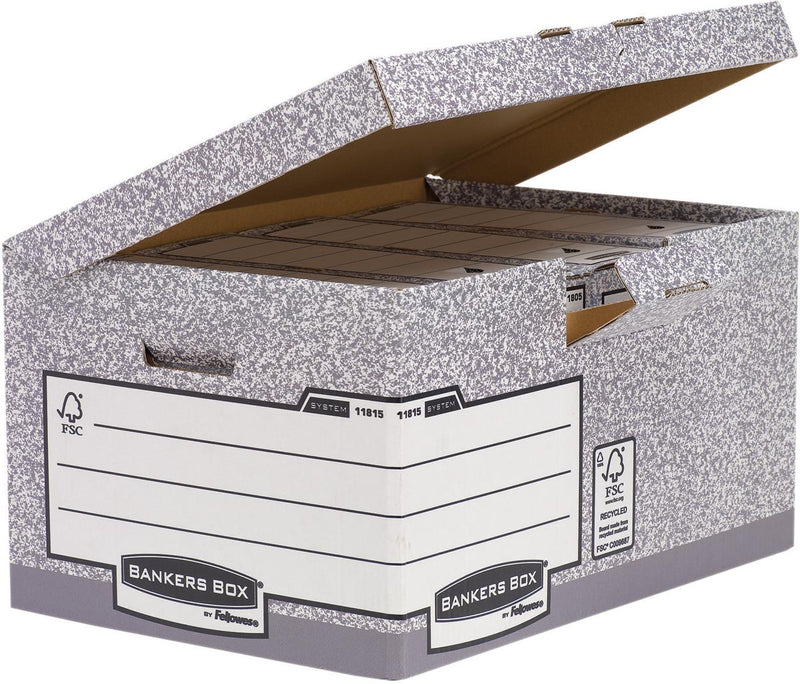 Bankers Box - Boîte conteneur Flip Top Maxi