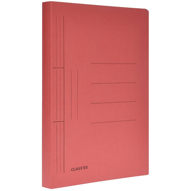 Classex - Dossier adhésif Class'ex, pi 25 x 32 cm (pour pi A4), cerise