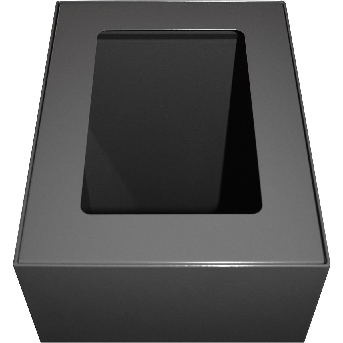 V-part - Couvercle V-Part pour poubelle modulaire 60 l, gris foncé