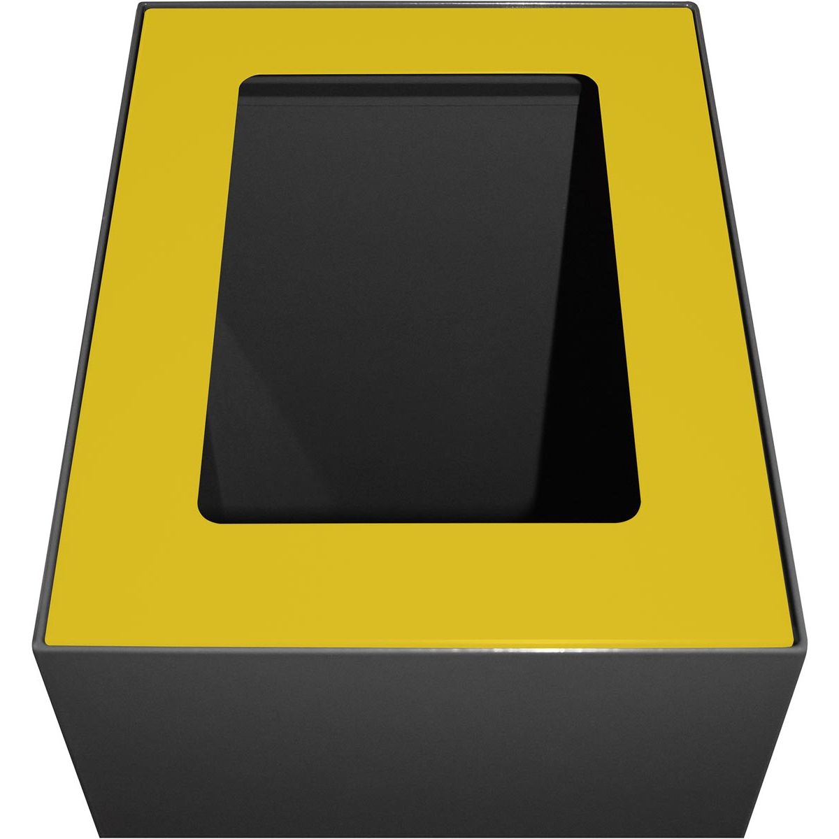 V-part -   top voor modulaire afvalbak 60 l, geel