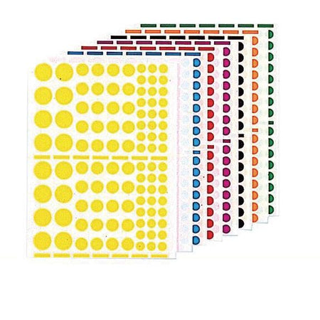 Agipa - Autocollants 1 040 pièces, cercles