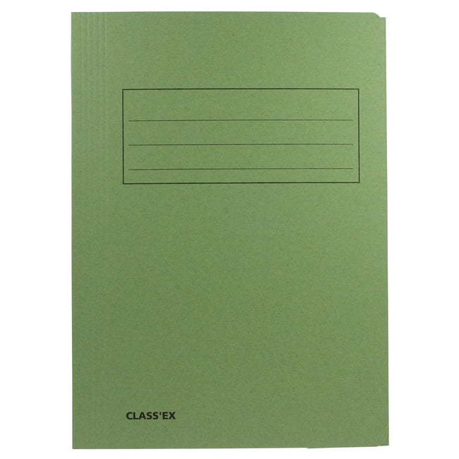 Classex - Aktenordner Class'ex, 3 Klappen ft 23,7 x 32 cm (für ft A4), farbig sortiert