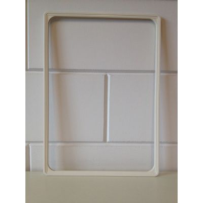 Klika - Cadre pour carte de prix A3 profil blanc-1