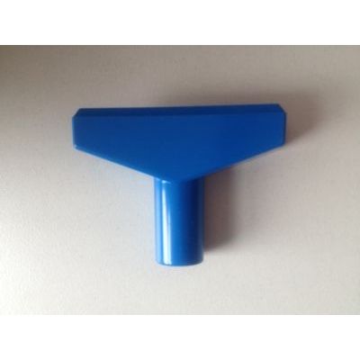 Klika -  T-stuk 60 mm blauw voor profiel-1