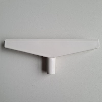 Klika -  T-stuk 160 mm wit voor profiel-2