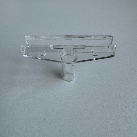 Klika - Pièce en T 70 mm transparente pour profil-1