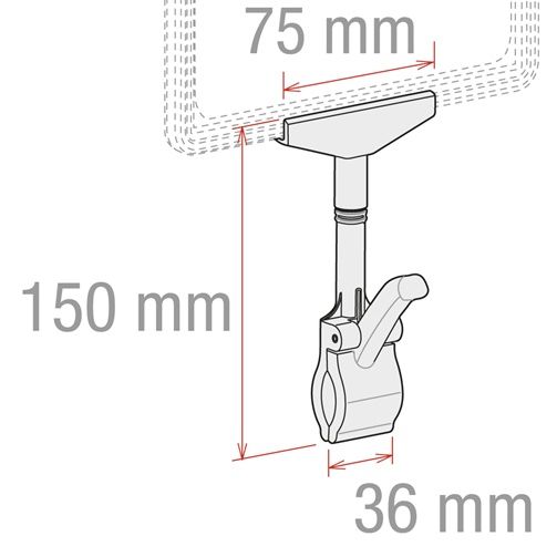 Klika - Clipper mit transparentem Stab 30 Stück