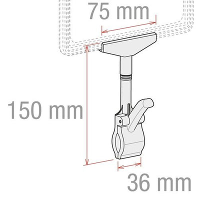 Klika - Clipper mit transparentem Stab 30 Stück