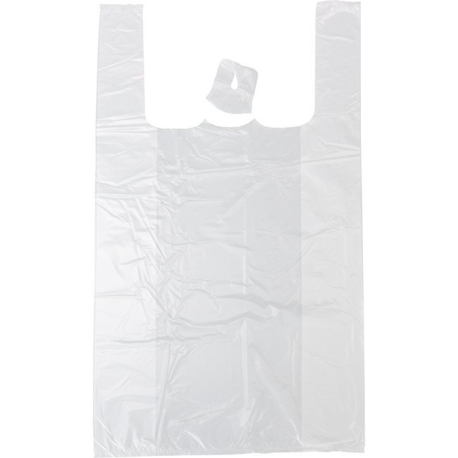 Top Quality - Bag | HDPE | Vérifié | 27X 6x48cm | Sac à chemise | Blanc | 2000 pièces