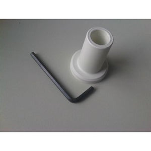 Klika -  Buishouder kunststof wit, voor buis 18mm