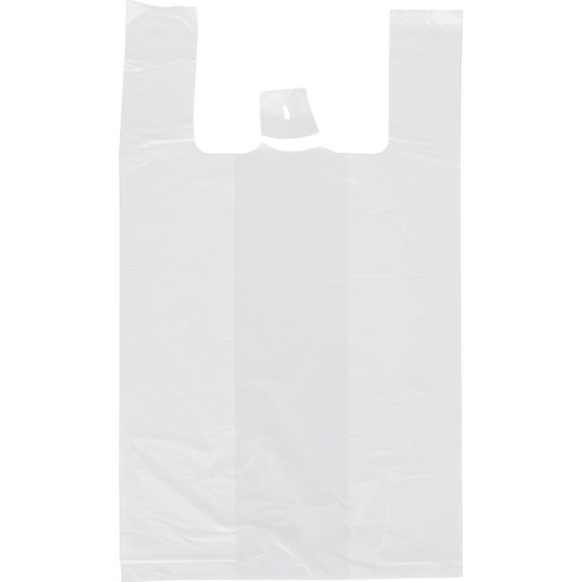 Top Quality - Bag | HDPE | 30x 10x60cm | Sac à chemise | Blanc | 1000 pièces