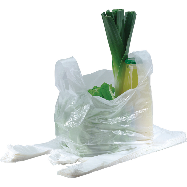 Top Quality - Sac de transport pour chemises blanc 40x15x60cm 1000 pièces