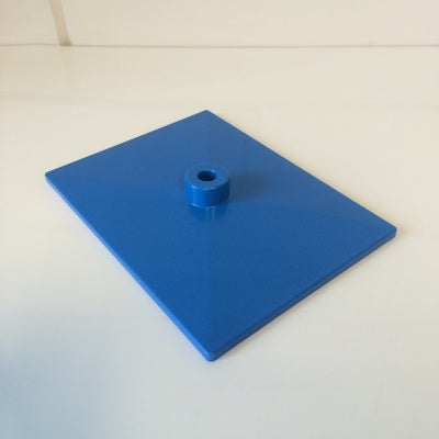 Klika -  Voetplaat volledig kunststof blauw