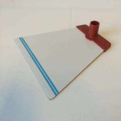 Klika - Grundplatte NT Metall mit rotem Akzent