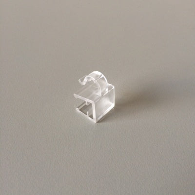 Klika -  Ophanghaak transparant voor aan draad