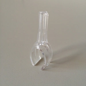Klika - Rohrschelle transp für Ovalrohr 20x35mm140 Stück