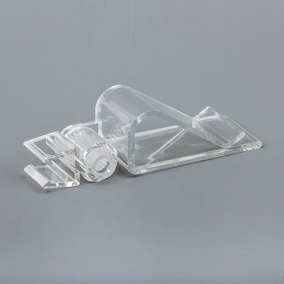 Klika - Kistenklammer 2-teilig verstellbar transparent