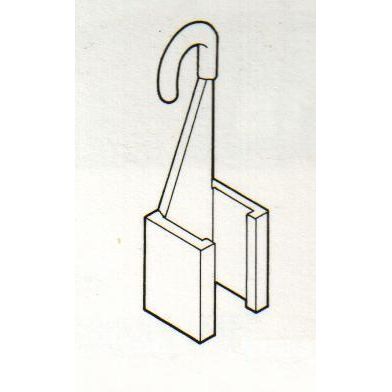 Klika - Aufhängehaken transp links/rechts für prof-2
