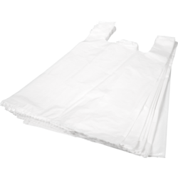 Klika - tas | LLDPE | Vérifié | 30x 10x60cm | Sac à chemise | Blanc | 1000 pièces