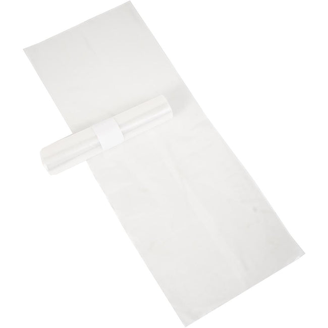 Vepa Bins -  Vuilniszak ft 60 x 80 x 0.02 cm, transparant, HDPE, 20 x rol van 20 stuks